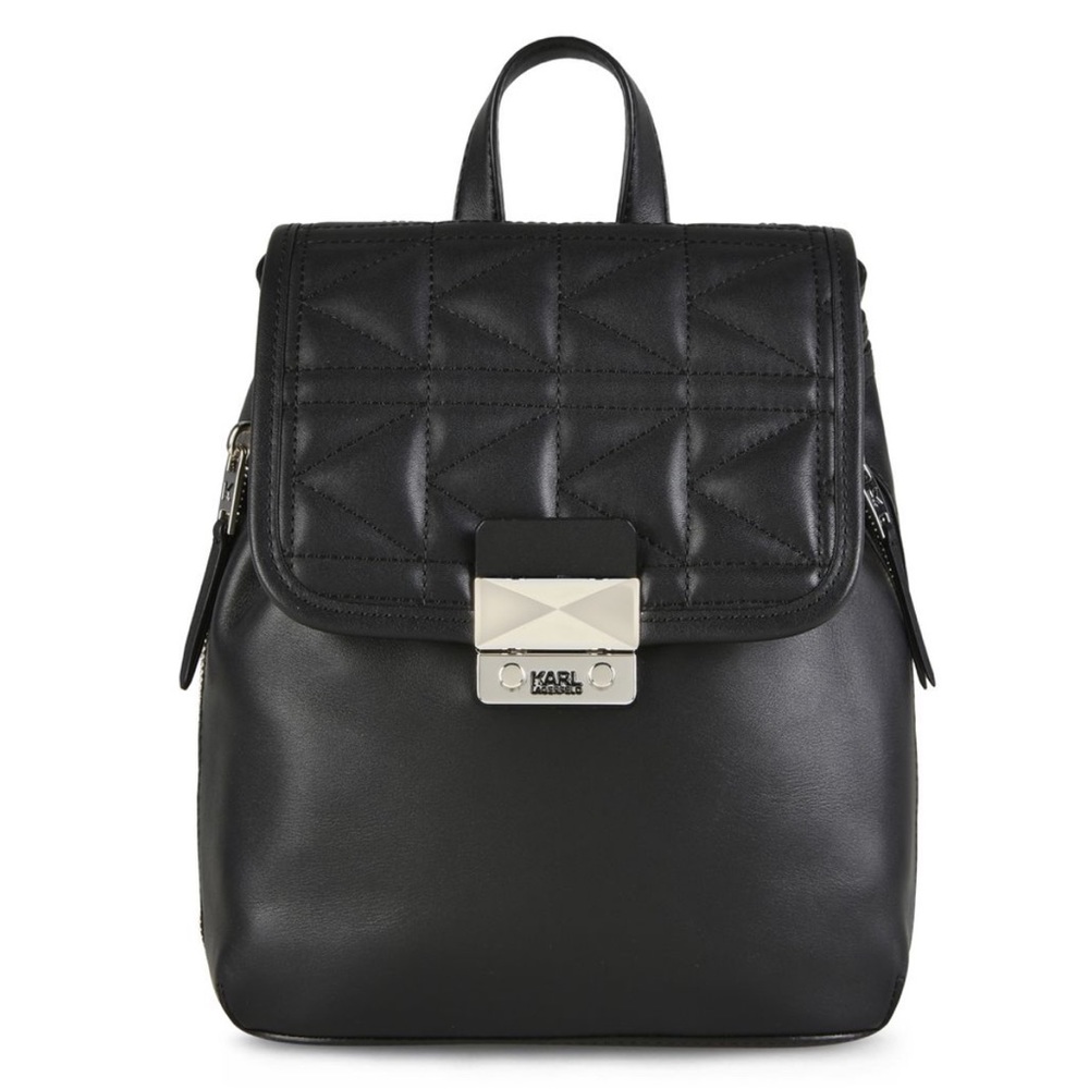 KARL LAGERFELD - KUILTED SMALL BACKPACK 🚨Read Description and see Pictures 🚨🚨